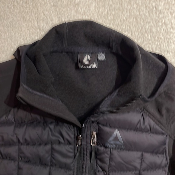 Reebok Youth Jacket Black SMALL with hood - Picture 4 of 4